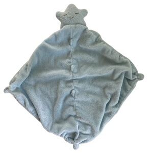 Angel Dear Blue Star Plush Lovey Security Blanket 12"-16".